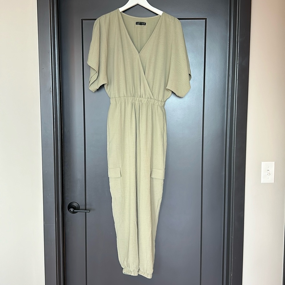 Women’s Lime Jumpsuit - Small